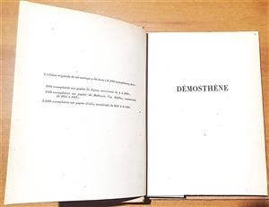 Expozi?ia inedita de carte online “«Démosthène», de Georges Clemenceau,  în Biblioteca poetului O. Goga de la Ciucea”