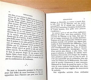 Expozi?ia inedita de carte online “«Démosthène», de Georges Clemenceau,  în Biblioteca poetului O. Goga de la Ciucea”