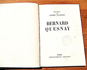 Expozi?ia inedita de carte  “Romanul «Bernard Quesnay» de André Maurois în Biblioteca poetului O. Goga de la Ciucea”