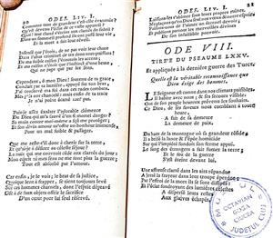 Operele alese ale lui M. Rousseau» în Biblioteca poetului Octavian Goga de la Ciucea