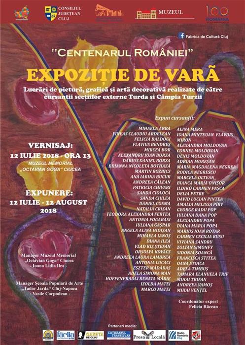 "Centenarul României" - Expoziție de vară, ediția 2018