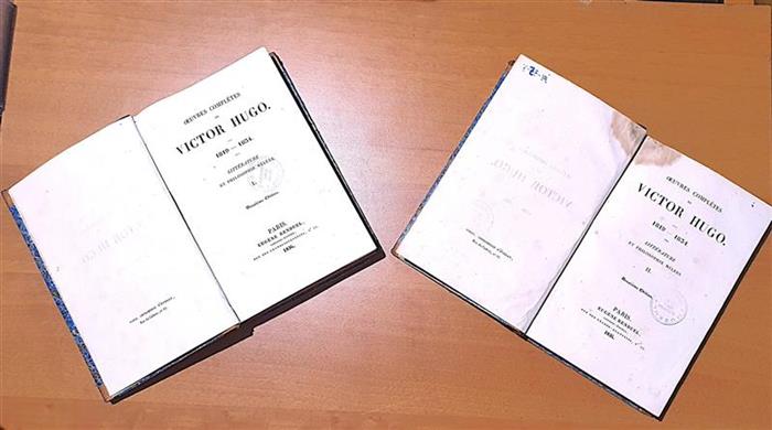 Expoziția inedită de carte online  “O lucrare esențială a lui Victor Hugo în Biblioteca poetului Octavian Goga”